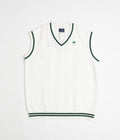 Helas Court Knit Vest in Off White