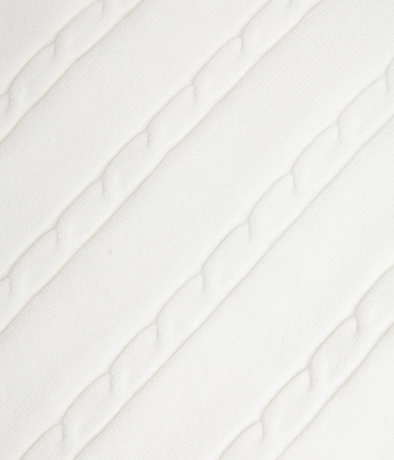 Helas Court Knit Vest in Off White