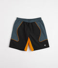 Helas Lime Sport Shorts in Black