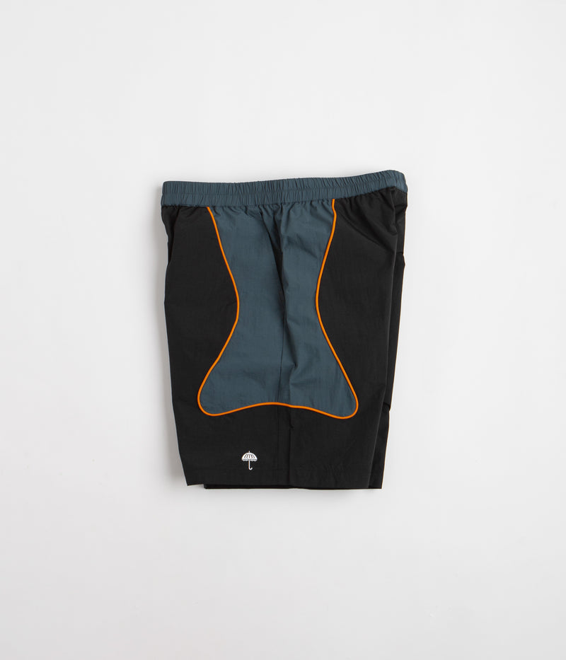 Helas Lime Sport Shorts in Black