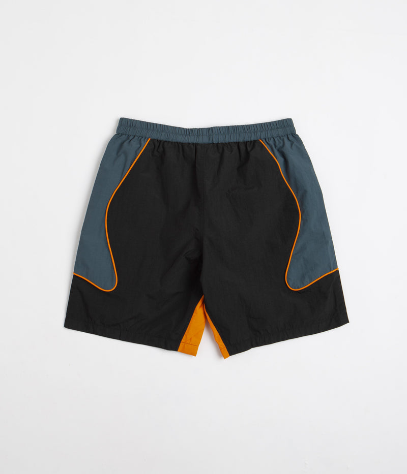 Helas Lime Sport Shorts in Black