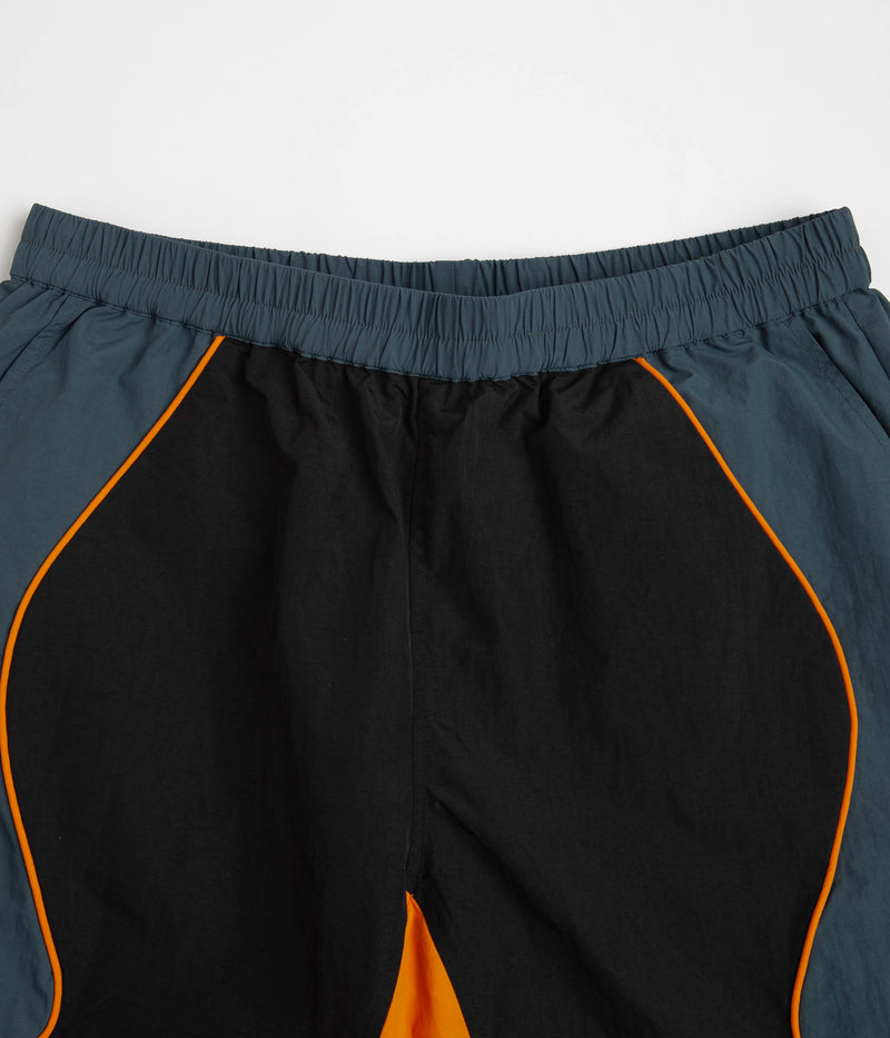 Helas Lime Sport Shorts in Black