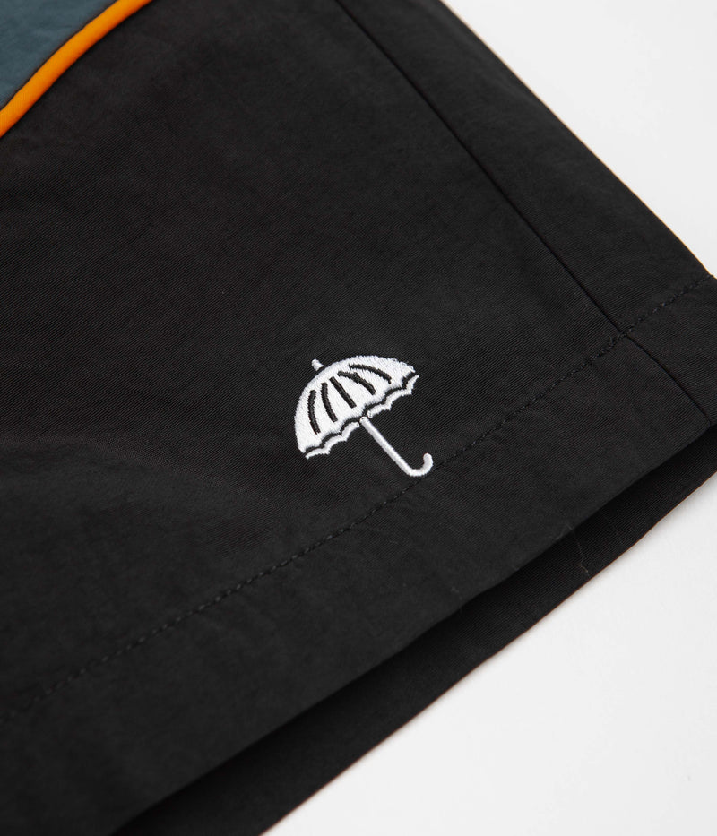Helas Lime Sport Shorts in Black