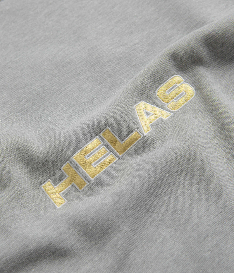 Helas Round Crewneck Sweatshirt in Heather Grey