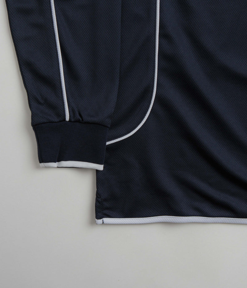 Helas Skateboarding Jersey Polo Shirt in Navy