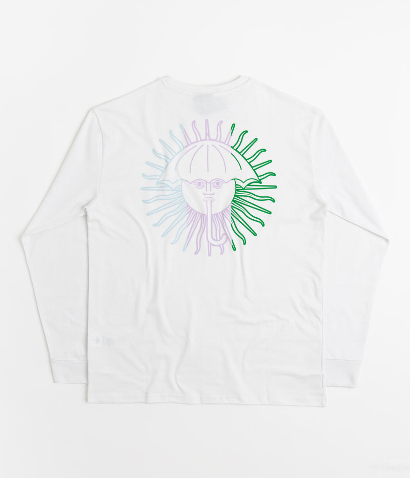 Helas Sol Colo Long Sleeve T-Shirt in White