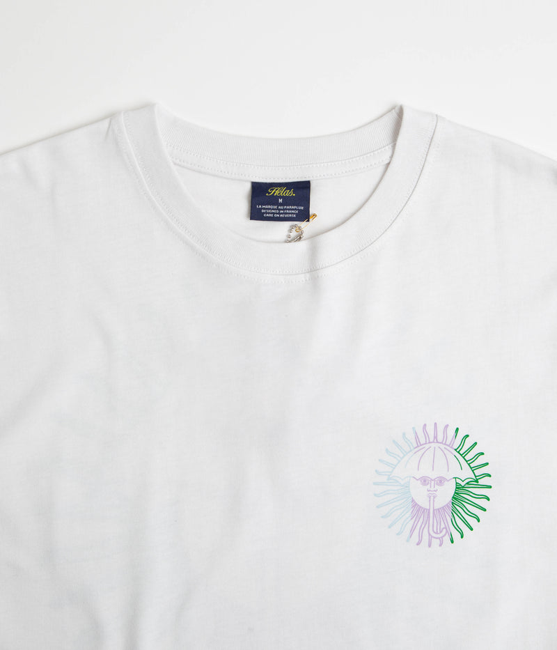 Helas Sol Colo Long Sleeve T-Shirt in White