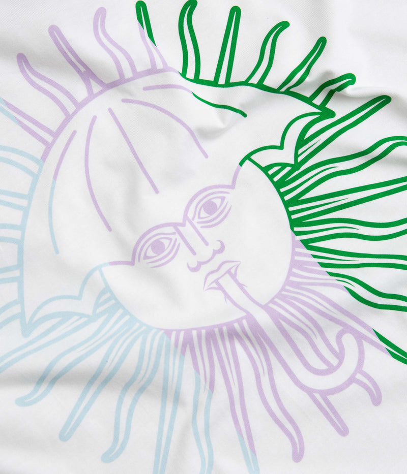 Helas Sol Colo Long Sleeve T-Shirt in White