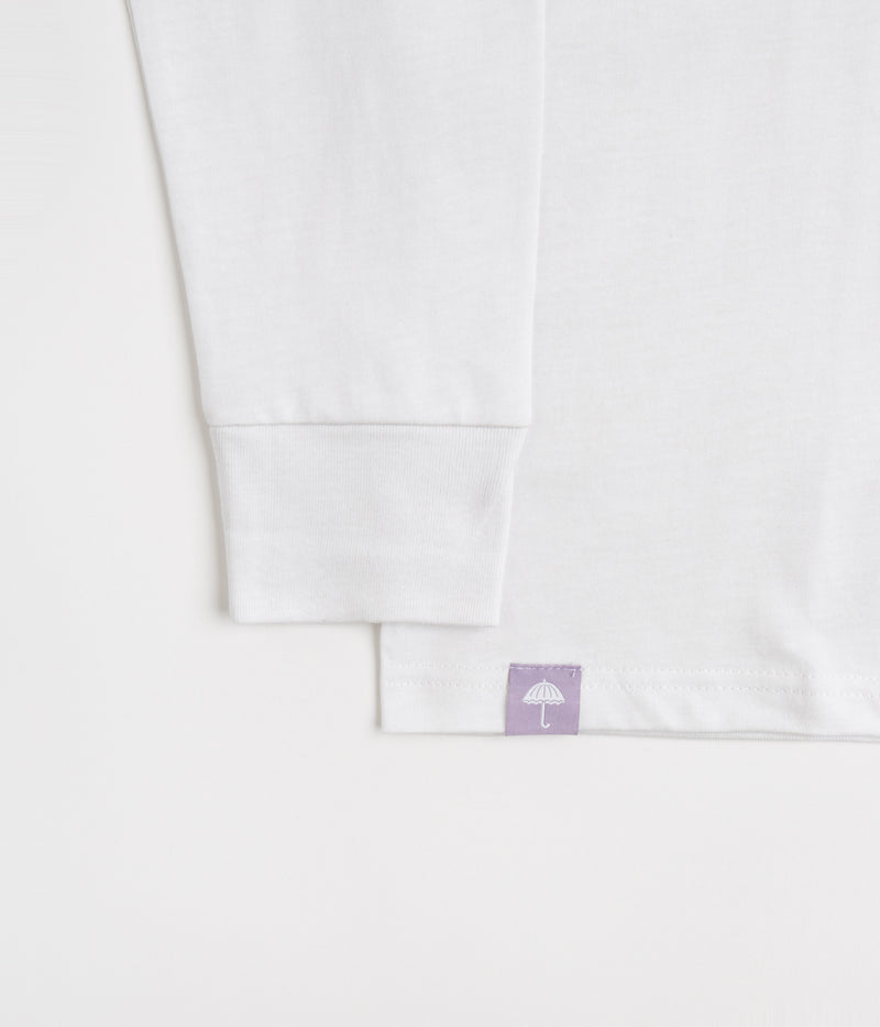 Helas Sol Colo Long Sleeve T-Shirt in White