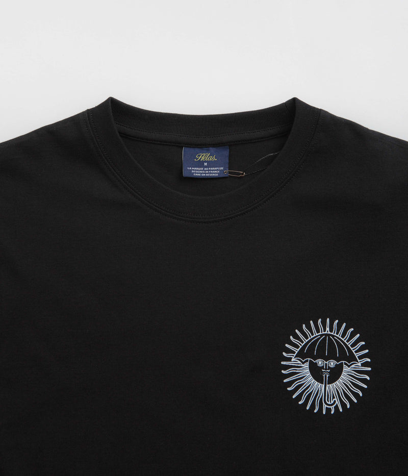 Helas Sol Long Sleeve T-Shirt in Black
