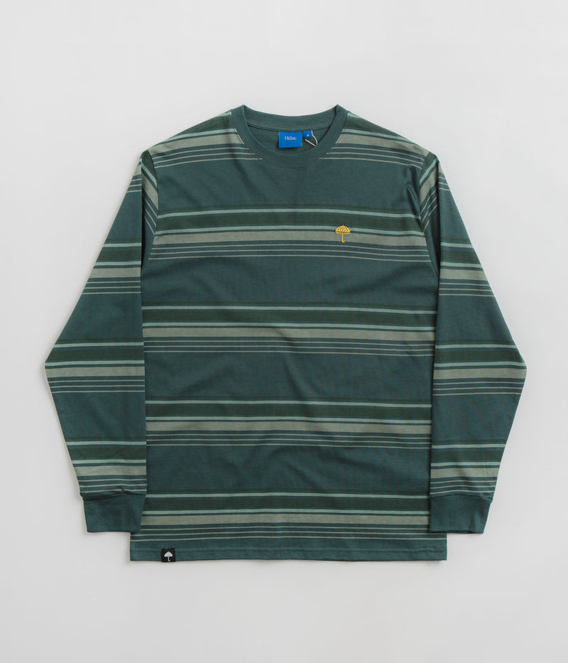 Helas Strip Long Sleeve T-Shirt in Green