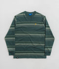 Helas Strip Long Sleeve T-Shirt in Green