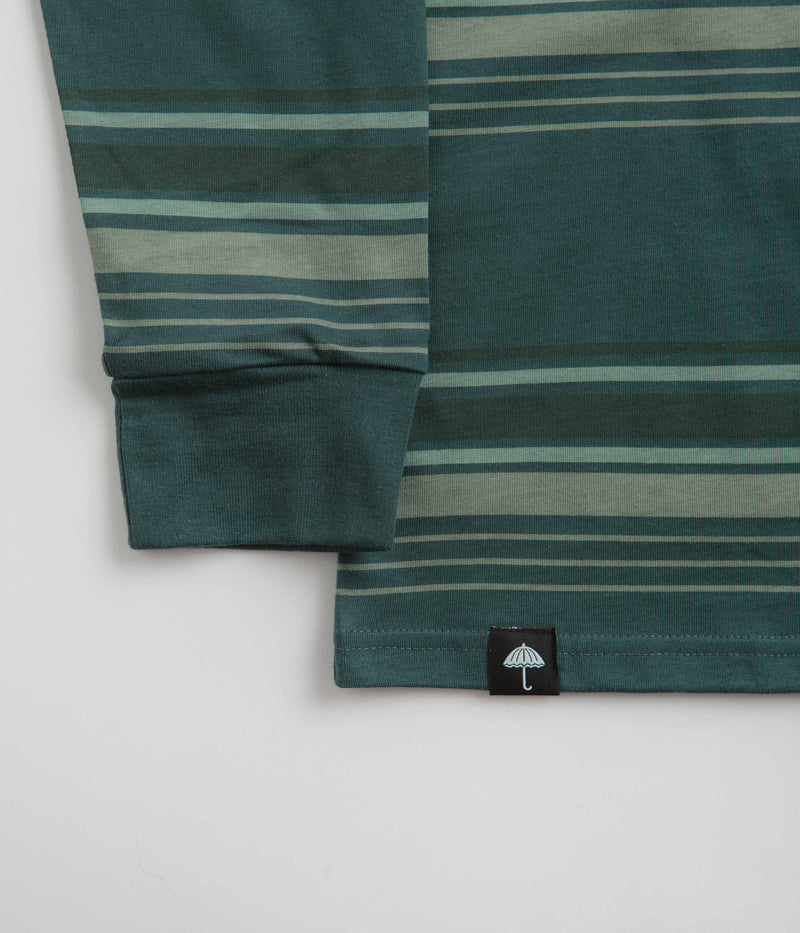 Helas Strip Long Sleeve T-Shirt in Green