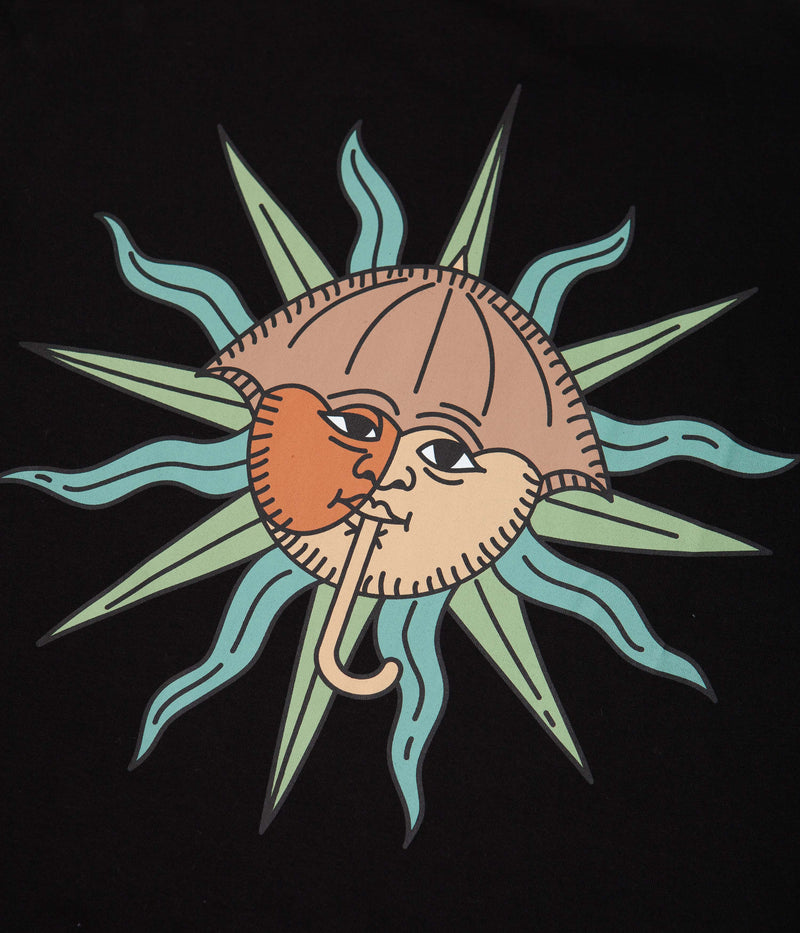 Helas Tarot Long Sleeve T-Shirt in Black