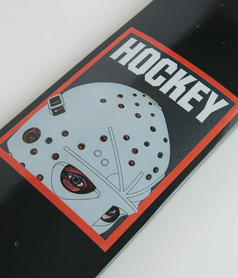 Hockey Half Mask Deck in Black and 8.25"