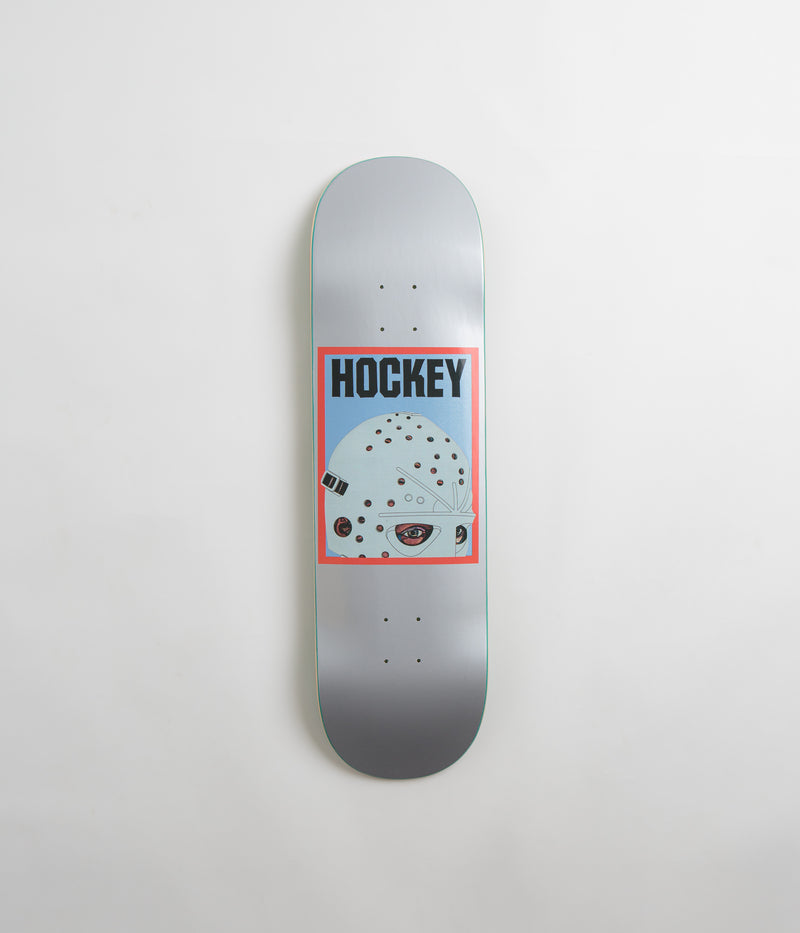 Hockey Half Mask Deck in Silver and 8.75"
