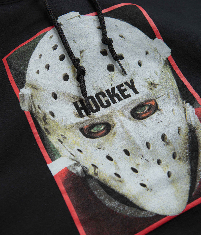 Hockey War On Ice Hoodie in Black