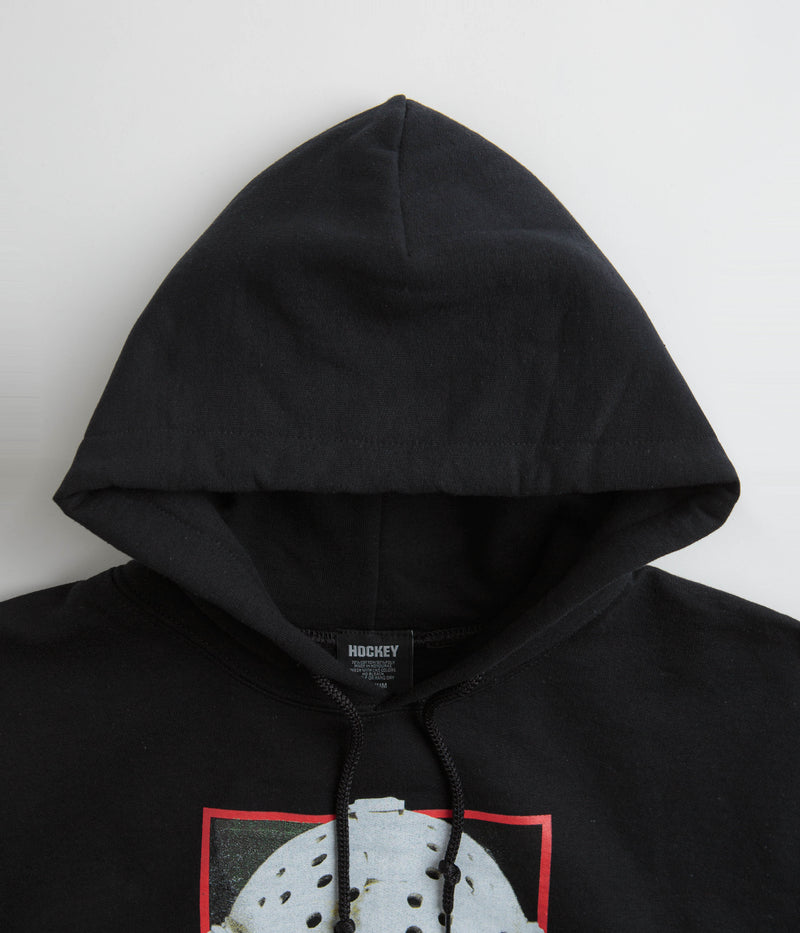 Hockey War On Ice Hoodie in Black