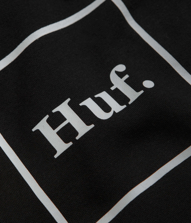 HUF Box Logo Hoodie in Black