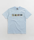 HUF Broadcasting Live T-Shirt in Light Blue