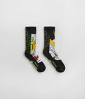 HUF Gundam Wing Crew Socks in Black