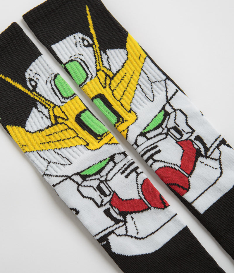 HUF Gundam Wing Crew Socks in Black