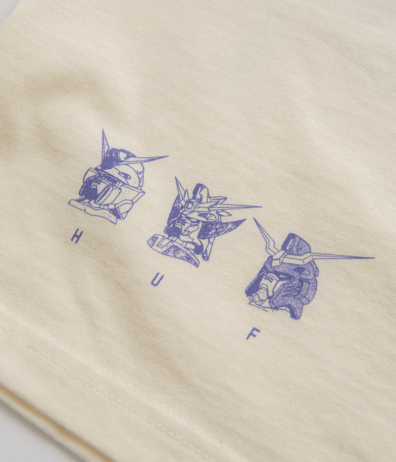 HUF Gundam Wing Heads T-Shirt in Bone