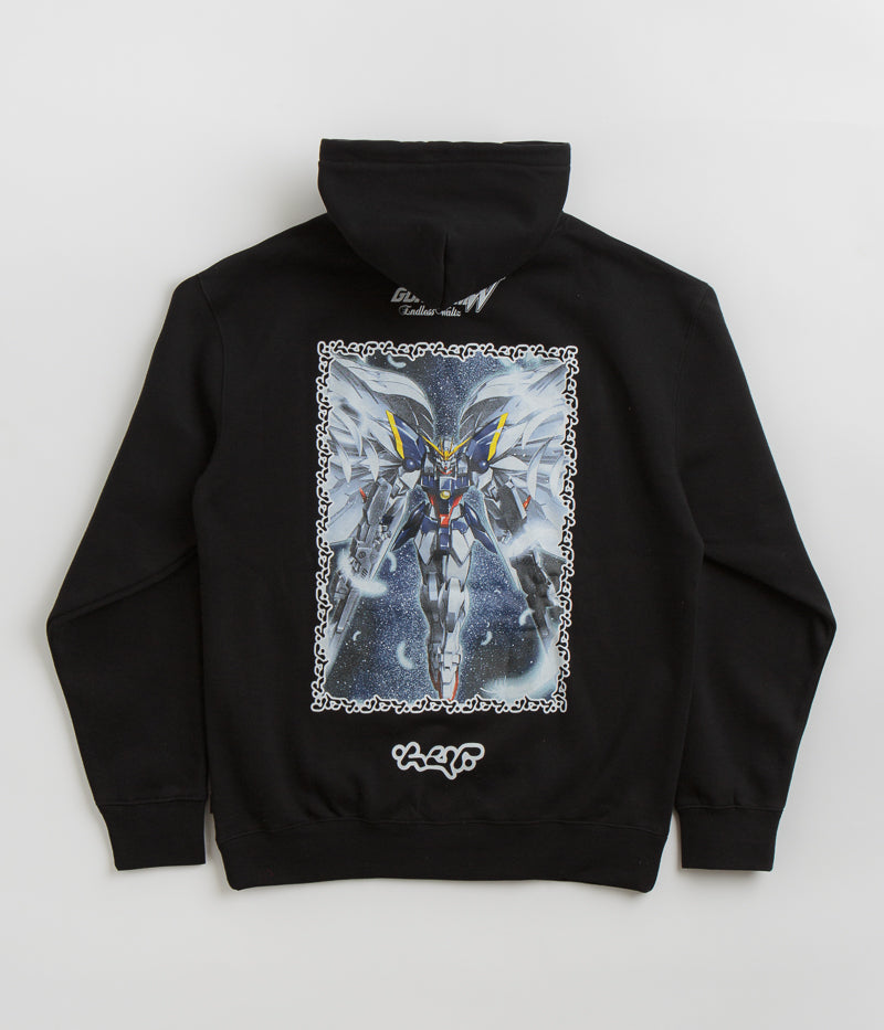 HUF Gundam Wing Hoodie in Black