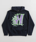 HUF Heat Wave Hoodie in Navy