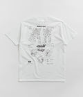 HUF Heavy Arms Schematics T-Shirt in White