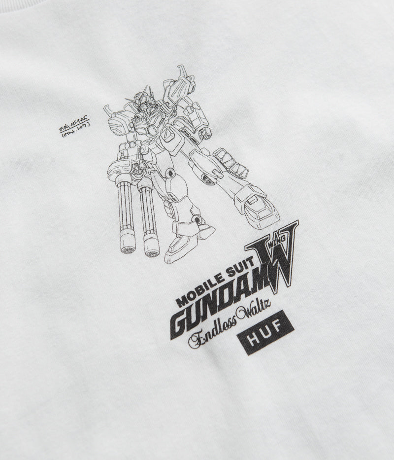 HUF Heavy Arms Schematics T-Shirt in White