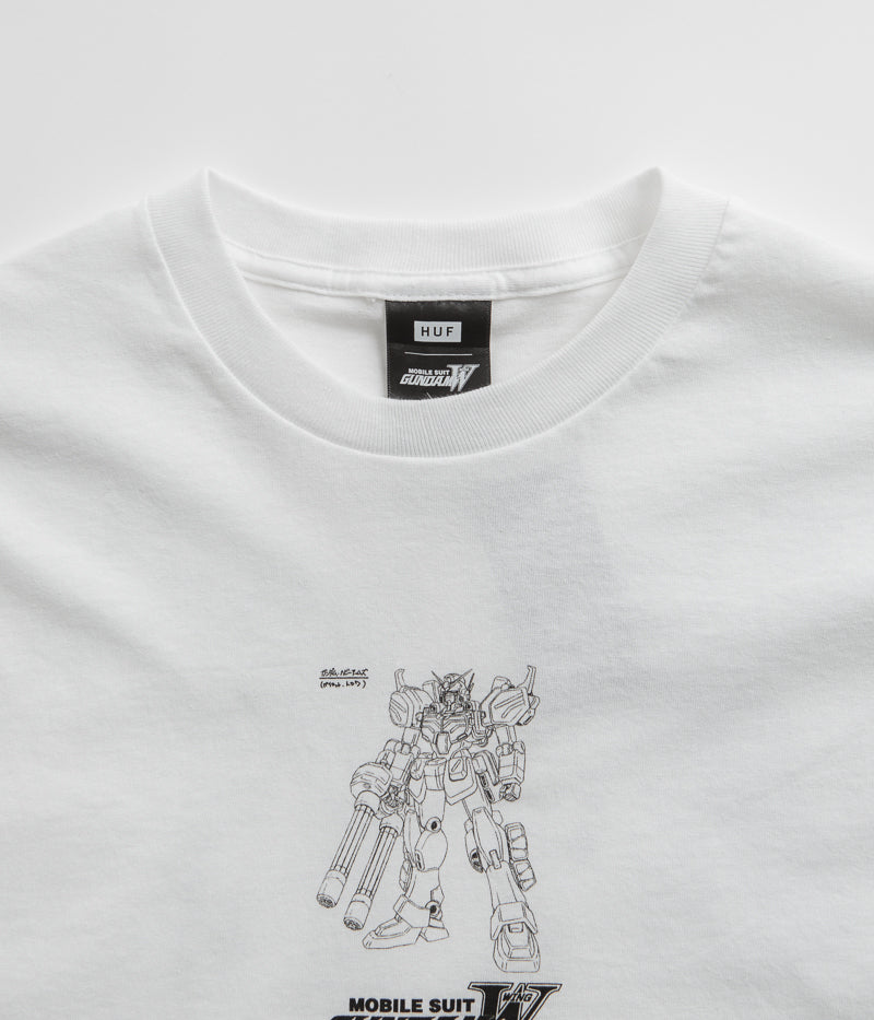 HUF Heavy Arms Schematics T-Shirt in White