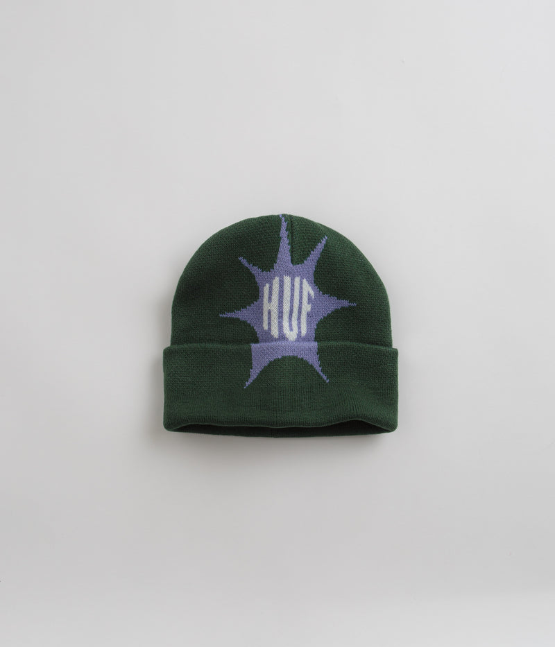 HUF Impact Beanie in Forest Green