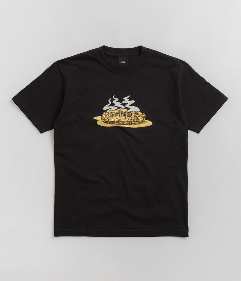 HUF On The Cob T-Shirt in Black