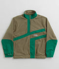 HUF Range 1/4 Zip Polar Fleece in Olive