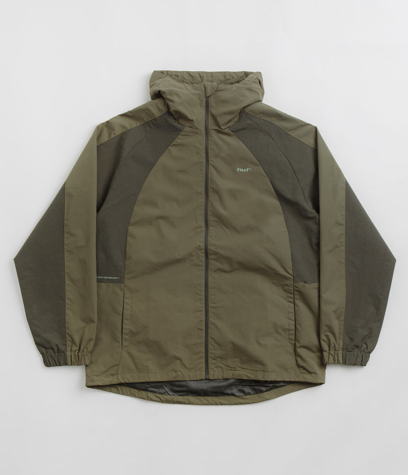 HUF Set Shell Jacket in Olive