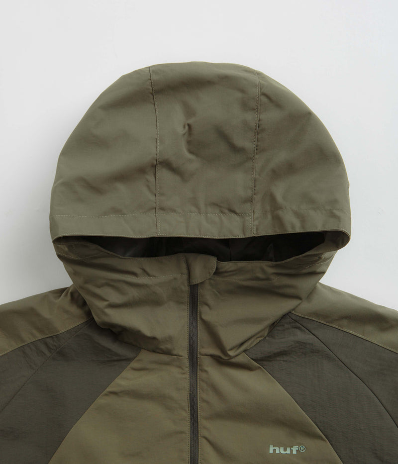 HUF Set Shell Jacket in Olive