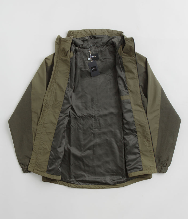 HUF Set Shell Jacket in Olive