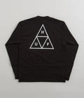 HUF Set TT Long Sleeve T-Shirt in Black
