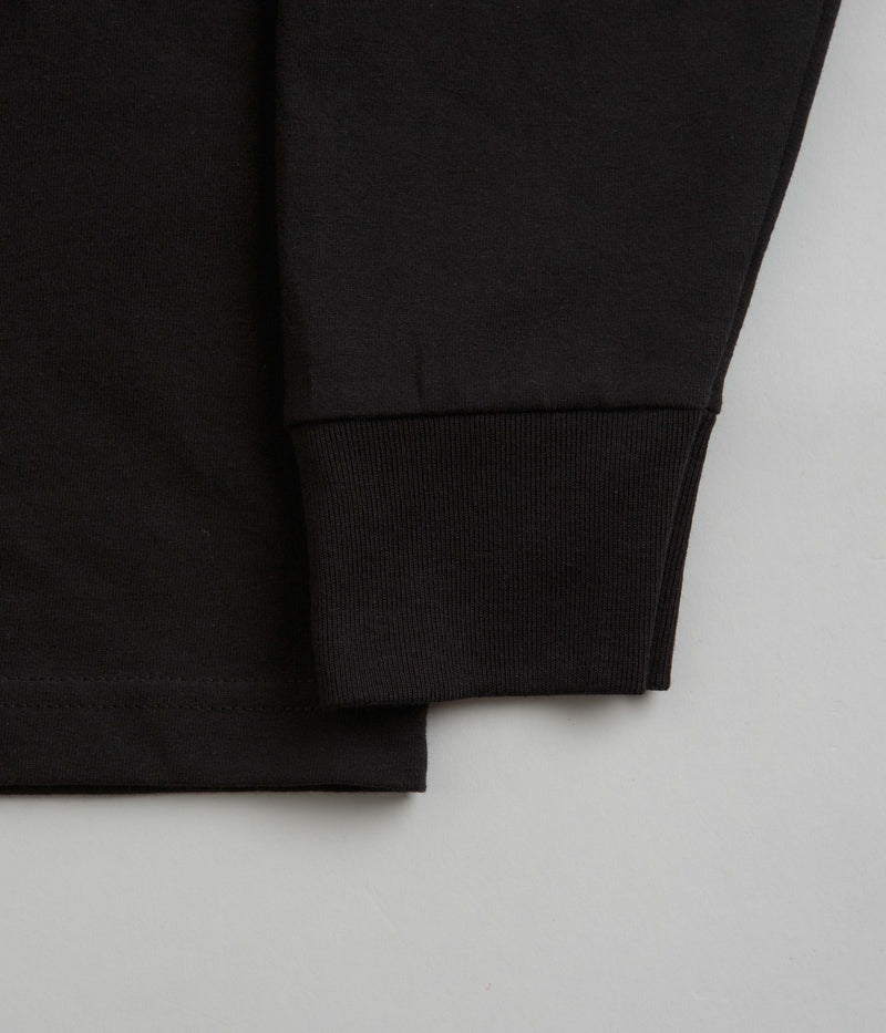 HUF Set TT Long Sleeve T-Shirt in Black