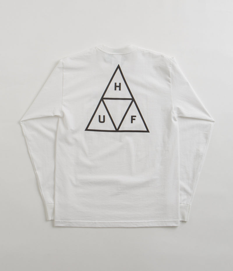 HUF Set TT Long Sleeve T-Shirt in White