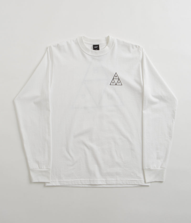 HUF Set TT Long Sleeve T-Shirt in White