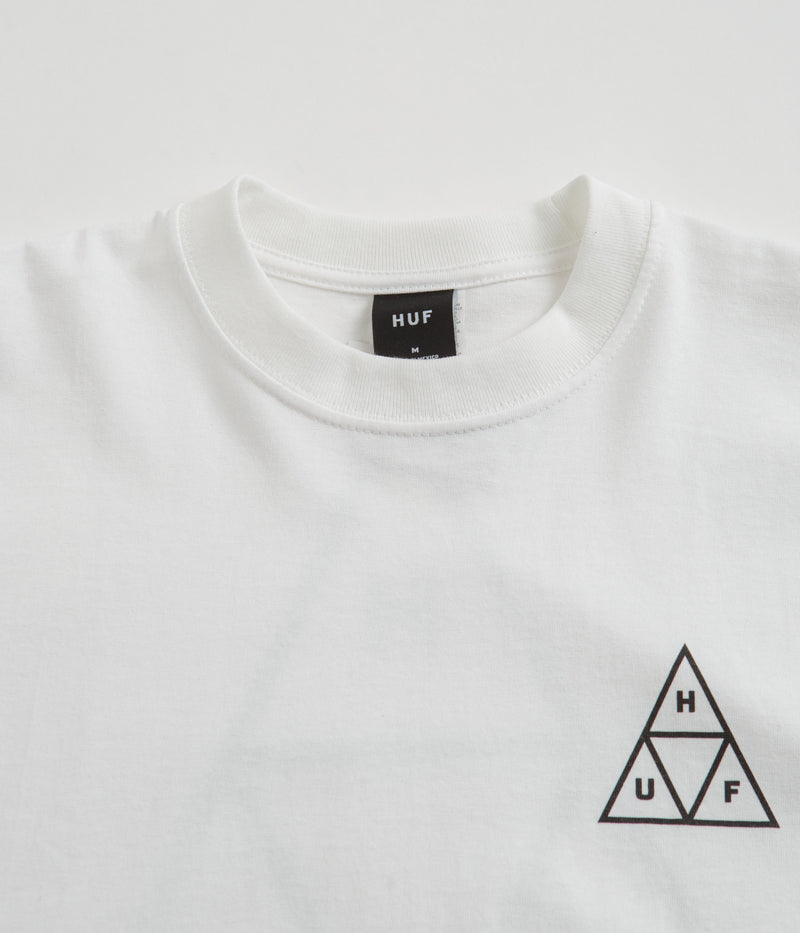 HUF Set TT Long Sleeve T-Shirt in White