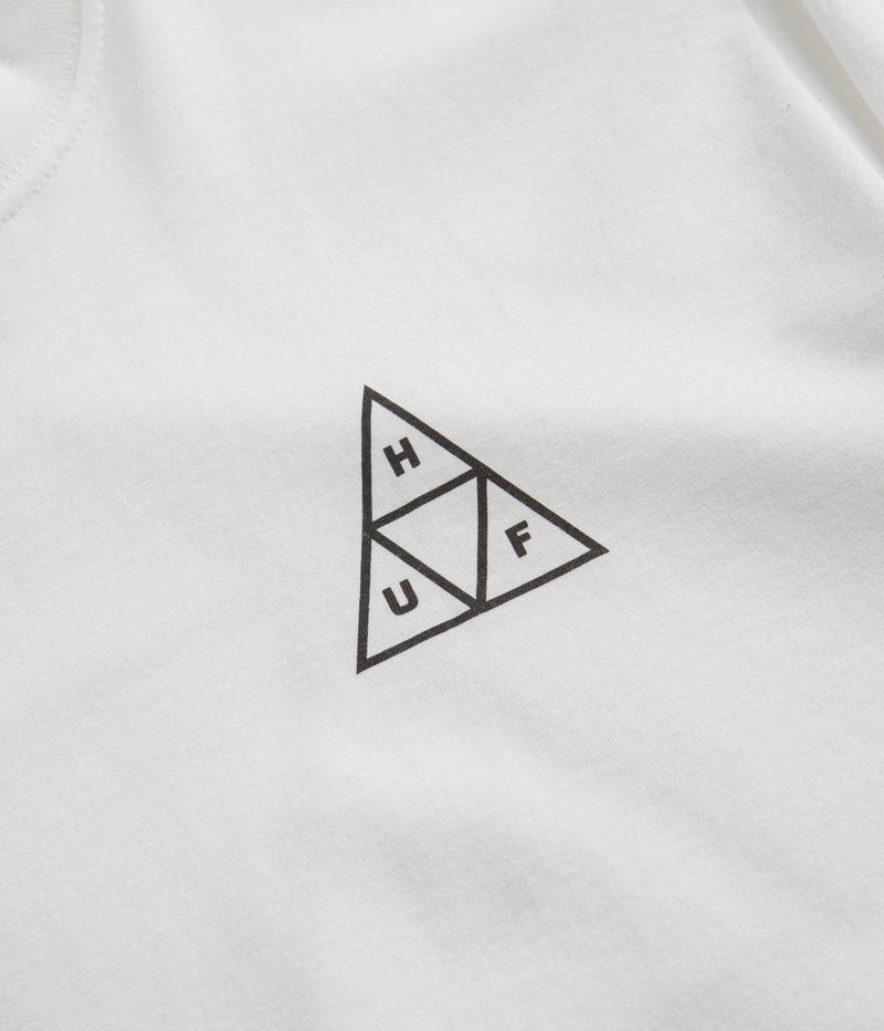 HUF Set TT Long Sleeve T-Shirt in White