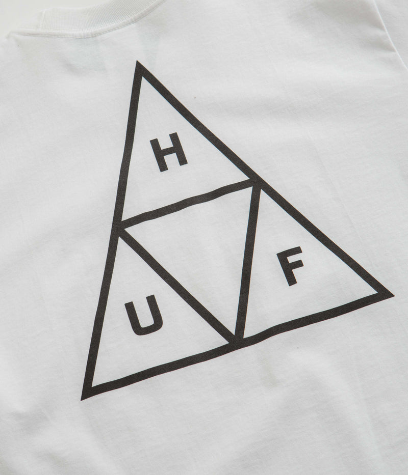 HUF Set TT Long Sleeve T-Shirt in White