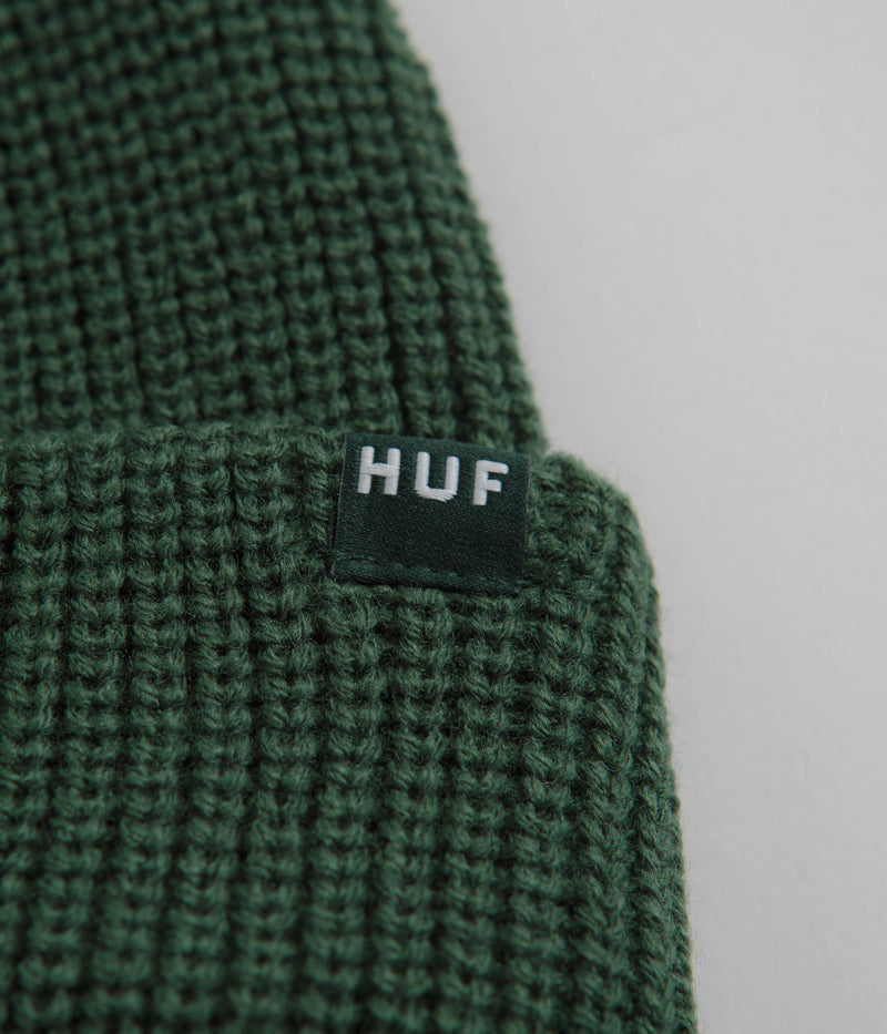 HUF Set Usual Beanie in Forest Green