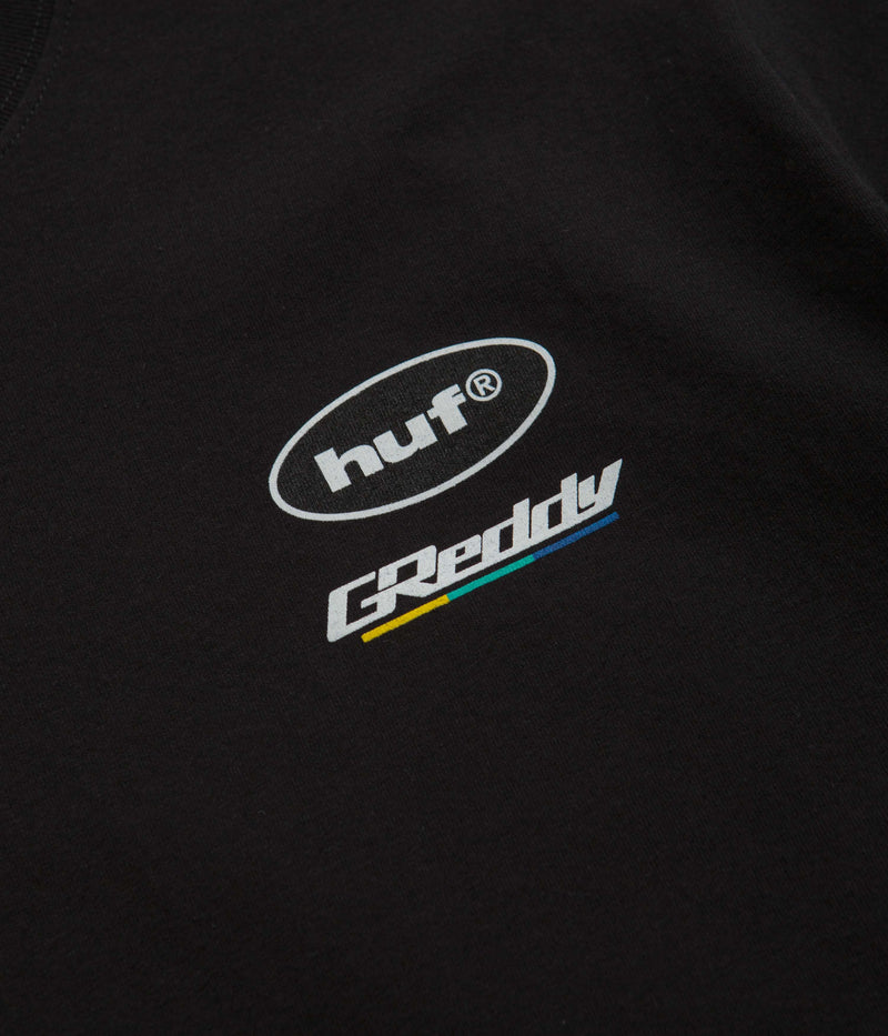 HUF x Greddy T-Shirt in Black