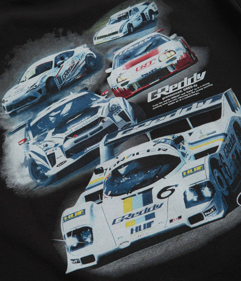 HUF x Greddy T-Shirt in Black