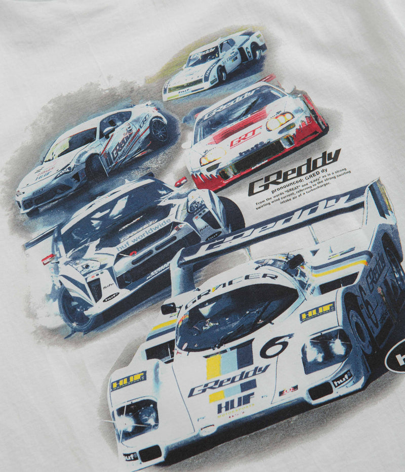 HUF x Greddy T-Shirt in White