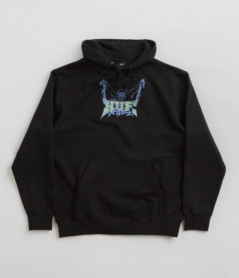 HUF Zine Hoodie in Black